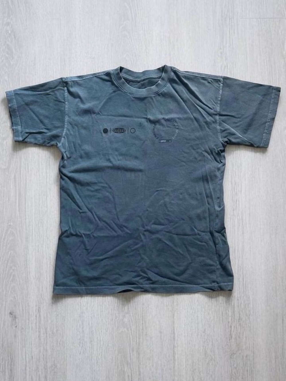 UFC Gym Men's Crew Neck T-Shirt in Slate Blue
